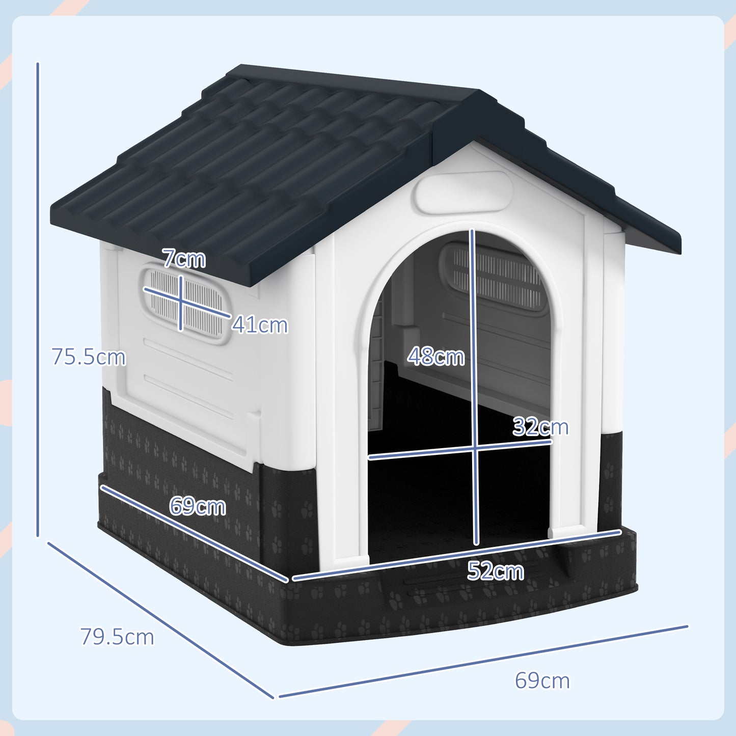 Plastic Dog Kennel