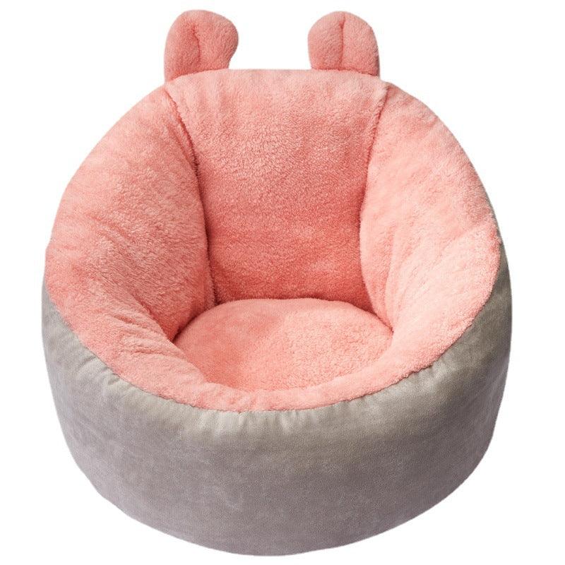 Cozy Cotton Dog Bed